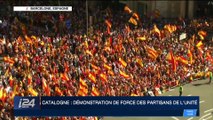 Catalogne: démonstration de force des partisans de l'unité