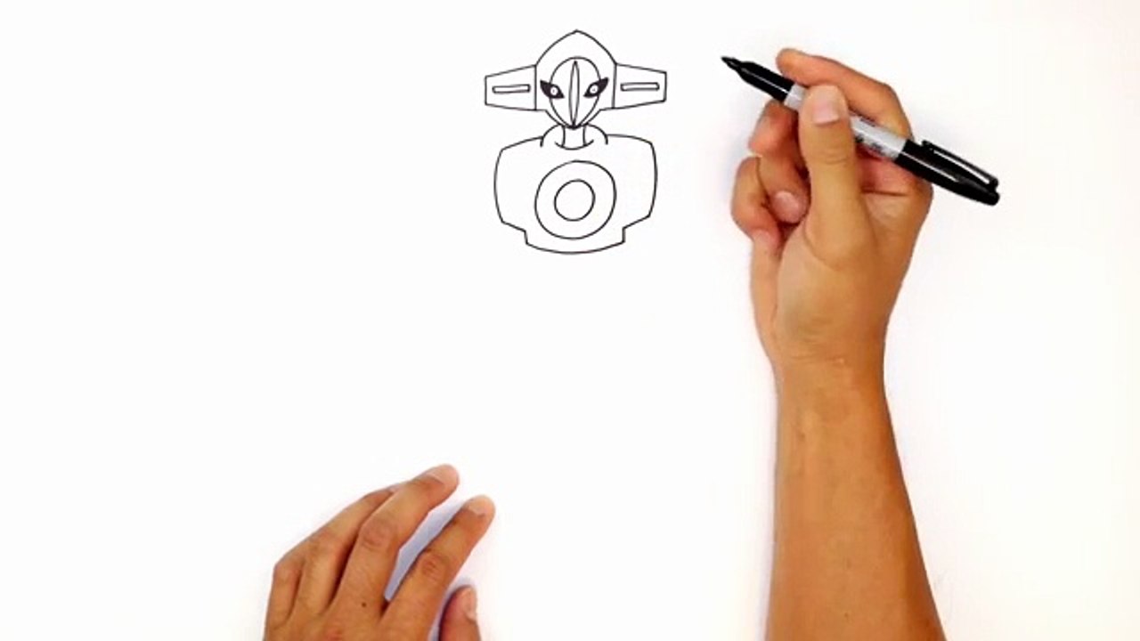 How to Draw Deoxys | Pokemon