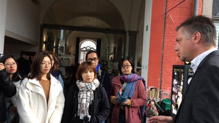 Des Chinois en visite à Stavelot