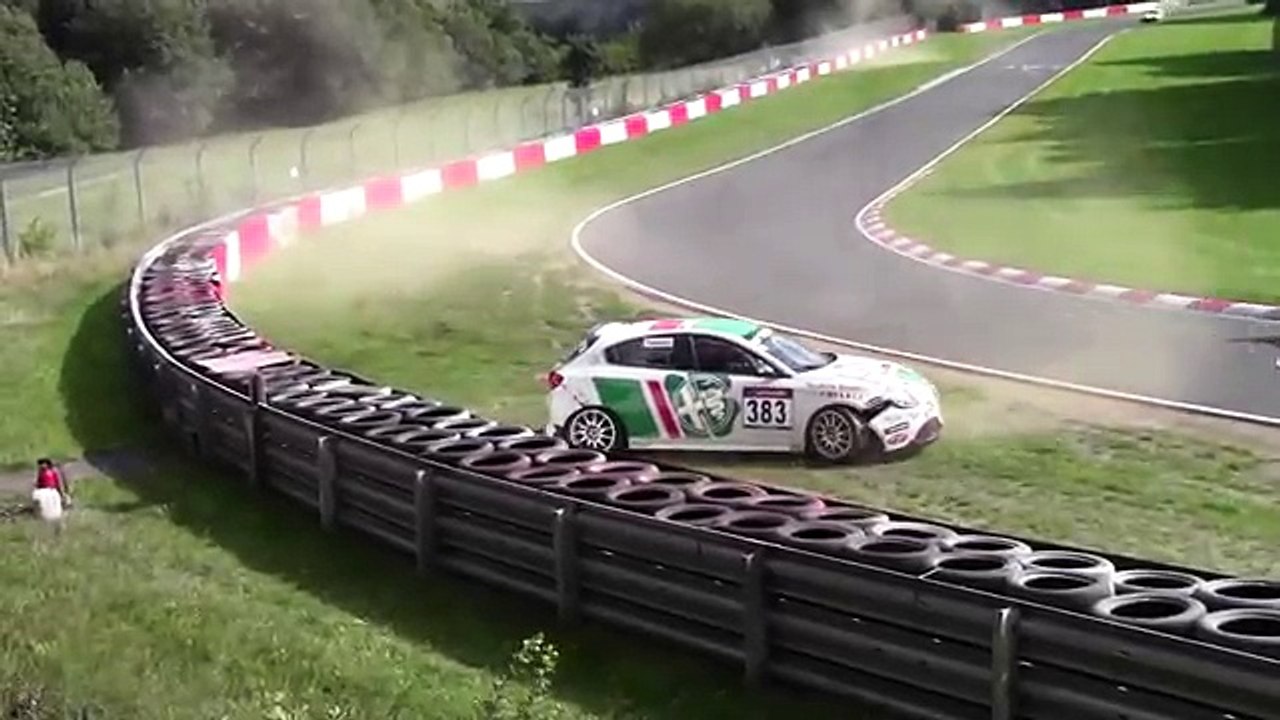 Top 10 of Hardest Crashes on Nürburgring Nordschleife
