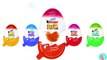 Colors Learn Kinder Joy Surprise Eggs Lollipops Learn colors with Kinder Eggs Toys For Children