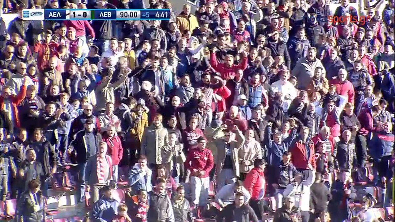 9η ΑΕΛ-Λεβαδειακός 1-0 2017-18 Το γκολ (Novasports)