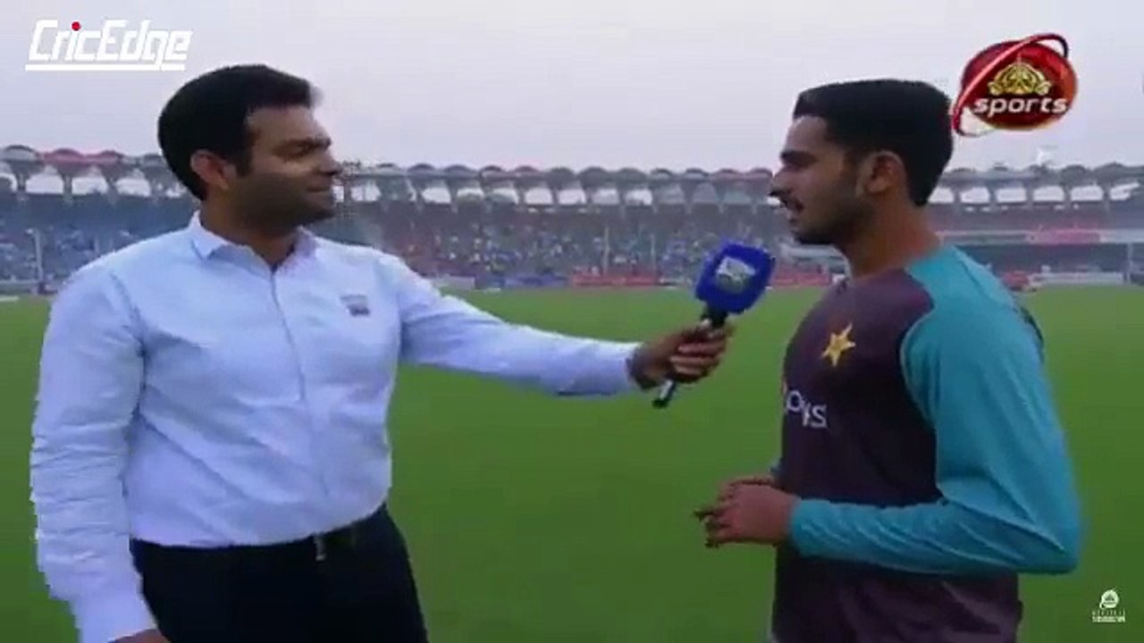 Hasan Ali Interview Before 3rd T20 vs Srilanka in Lahore