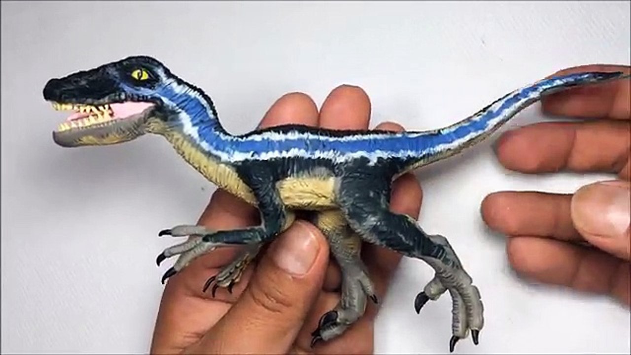 ★ jurassic world - Como hacer un Dinosaurio Velociraptor de plastilina