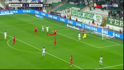 Pablo Batalla Goal HD - Bursaspor 4 - 0 Antalyaspor - 29.10.2017 (Full Replay)