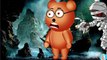 Mega gummy bear crying when see Zombie Walk in CEMETERY Baby gummy bear Finger Family rhymes For kid