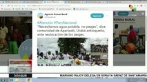 Organizaciones sociales colombianas muestran apoyo a Catatumbo