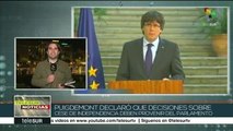 Puigdemont no se da por cesado pese a aprobación del artículo 155