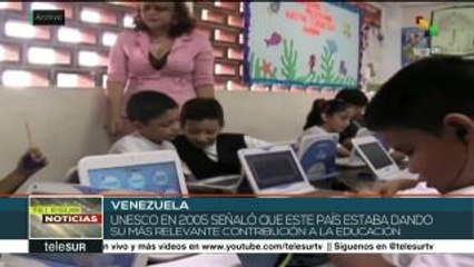 Venezuela cumple doce años libre de analfabetismo