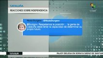 teleSUR noticias. Puigdemont pide defender independencia de Cataluña