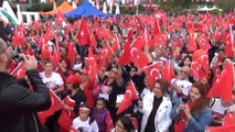 Antalya Binlerce Kadın Aynı Anda İstiklal Marşı Okudu