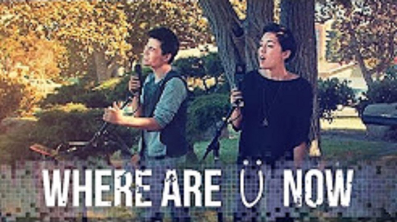 Where Are U Now - Skrillex, Diplo, Justin Bieber - Sam Tsui, Kina Grannis & KHS Cover by  Zili Music Company .
