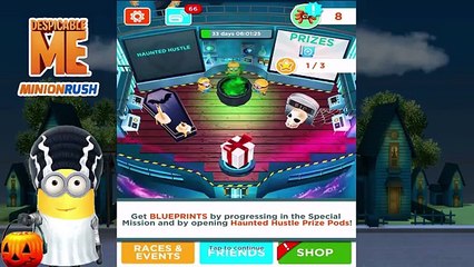 Despicable Me: Minion Rush Halloween Residential Area Gameplay