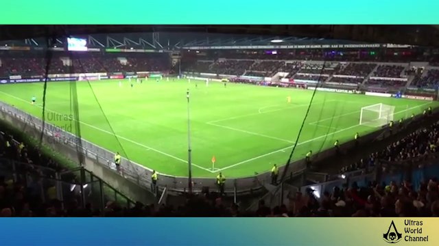 Willem II vs Ajax 28.10.2017 - Amazing fans Ultras World Channel HD