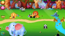 Animal doctor Care. Pets of jungle - Panda, Lion, Zebra. Forest dwellers. Kids Game app. Part 2