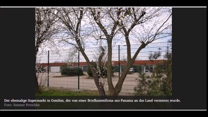 WE REMEMBER - SACHSEN ANHALT MACHT GESCHÄFTE MIT BRIEFKASTEN FIRMA IN PANAMA
