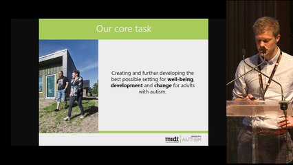 #ITASD2017 A complete digital solution to adults with ASD in residential and day care facilities Mads Aarup. Central Denmark Region, Special Area Autism (Denmark)