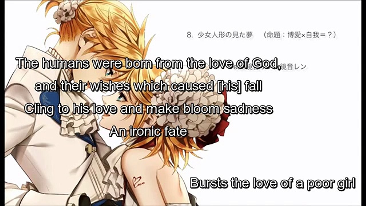 [Kagamine RinLen] Shoujo ningyou no mita yume Eng