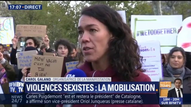 Les femmes minimisent elles-mêmes leurs histoires , selon l’organisatrice de la manifestation contre les violences sexistes #MeToo