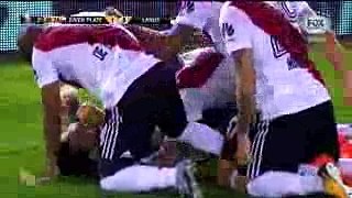 Gol - River Plate (ARG) 1 x 0 Lanús (ARG) - Semifinal Libertadores 2017 - Fox Sports HD