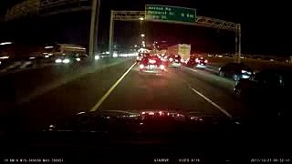 Accident @ 401 Westbound @ Leslie in Toronto  Oct 27, 2017 @ 652am
