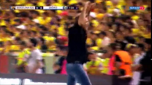 Barcelona (EQU) 0x3 Grêmio SporTV 3 VT 1tp libertadores 2017