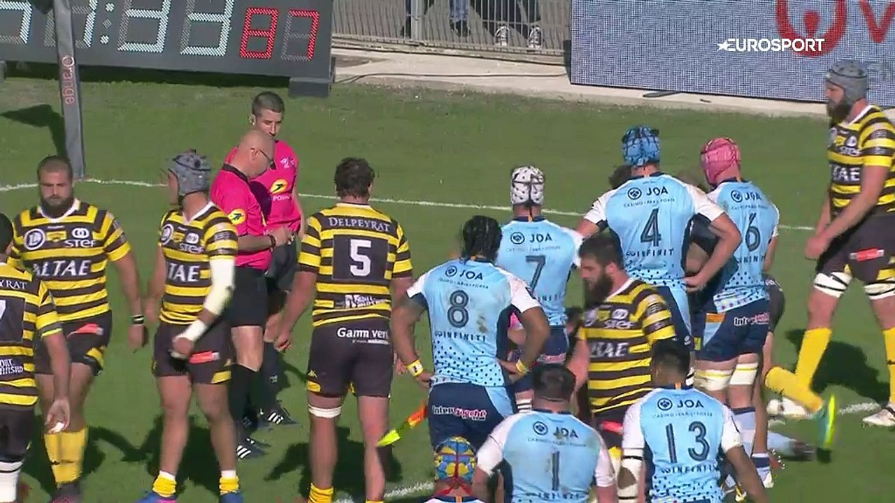VIDÉO - RUGBY - PRO D2 - Mont-de-Marsan a écrasé Perpignan l