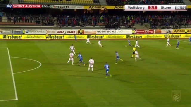 Deni Alar Goal HD - Wolfsberger 0-1 Sturm Graz - 29.10.2017