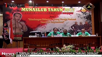 HT Terpilih sebagai Ketua Umum Olahraga Tarung Derajat