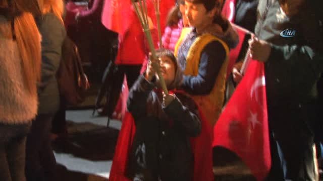 Sivas'ta Fener Alayı Yürüyüşü