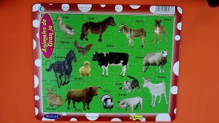 Puzzle Animales Granja con Sonidos / Puzzle Farm Animals with Sounds