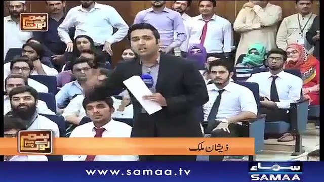 میرا سادہ سا سوال ہے کہ اتنے سنگین الزامات لگانے کے بعد آپ سیٹ اپنے پاس رکھنے کا کوئی اخلاقی جواز رکھتی ہیں؟