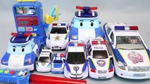 Robocar Poli Police Cars Tayo The Little Bus English Learn Numbers Colors orbeez Toy Surprise