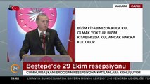 Beştepe'de 29 Ekim resepsiyonu