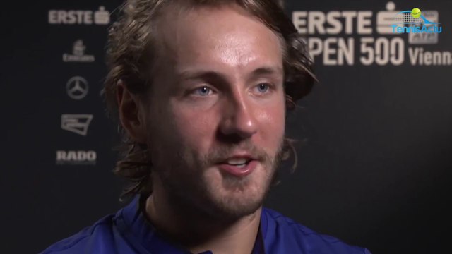 ATP - Vienne 2017 - Lucas Pouille vainqueur de Tsonga : Heureux de remporter mon premier tournoi ATP 500