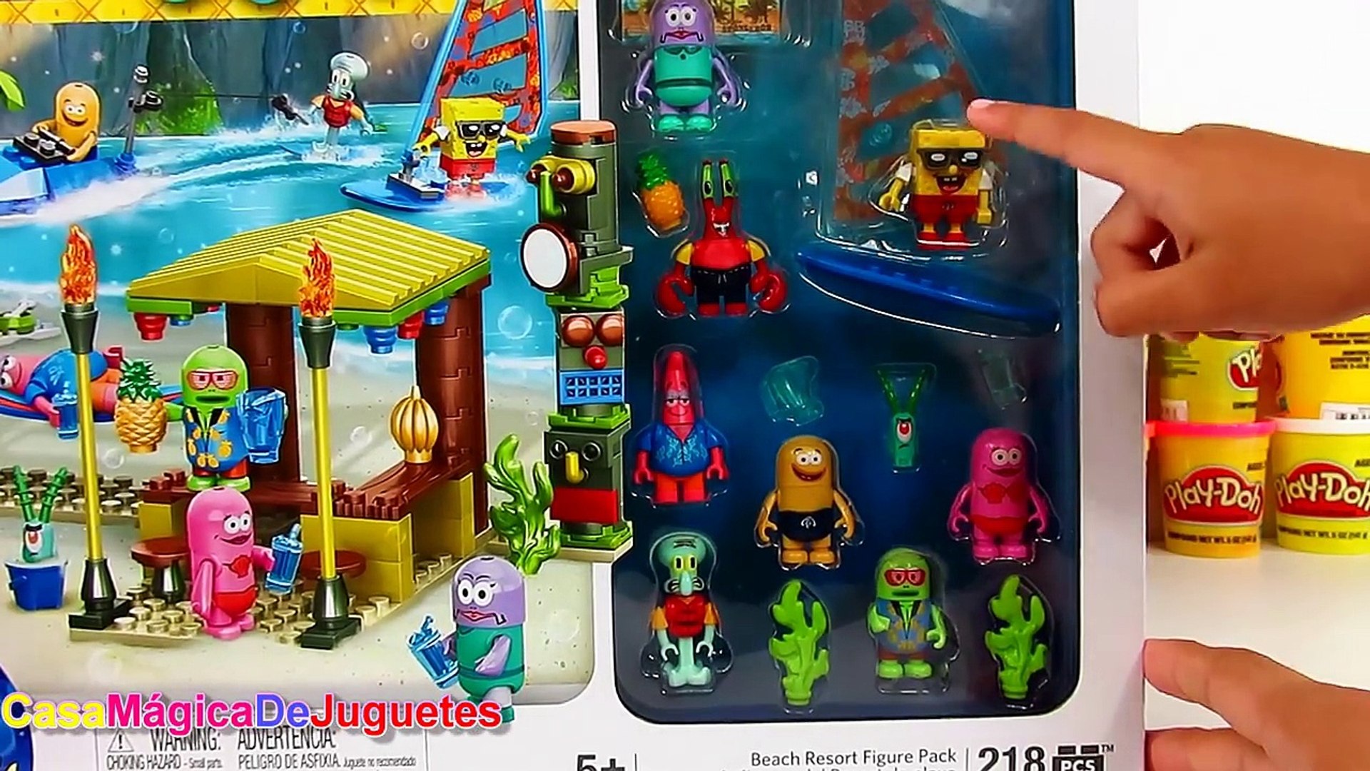 plastilina bob esponja play doh
