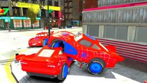 Disney cars Lightning McQueen & Spidermobile Batmobile Mickey Mouse Superman