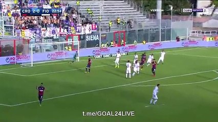 All Goals & highlights - Crotone 2-1 Fiorentina - 29.10.2017