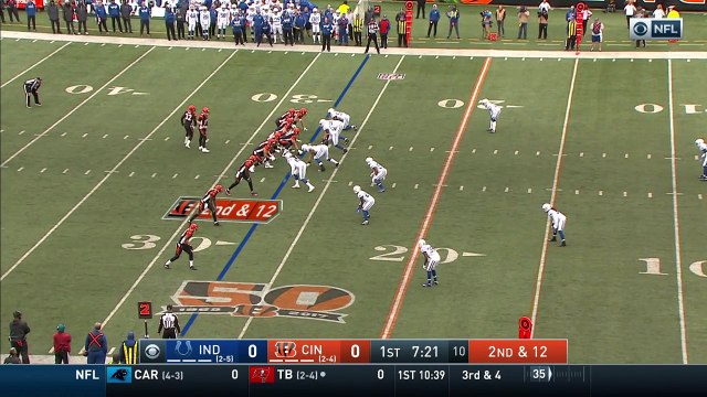 Cincinnati Bengals wide receiver Brandon LaFell picks up 17 on the catch-and-run