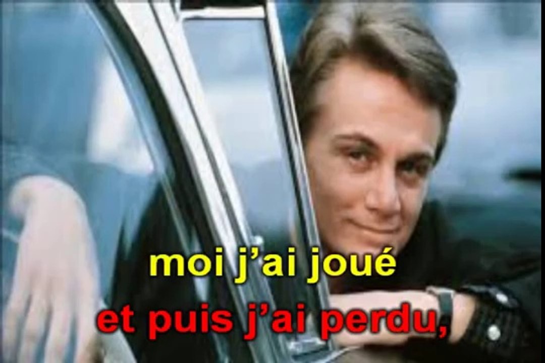 Claude François - J'ai joué et puis j'ai perdu KARAOKE / INSTRUMENTAL
