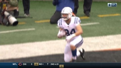 Jack Doyle gets up to make TD grab over safety Shawn Williams