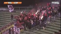 FK Sarajevo - NK Čelik / Robijaši navijanje