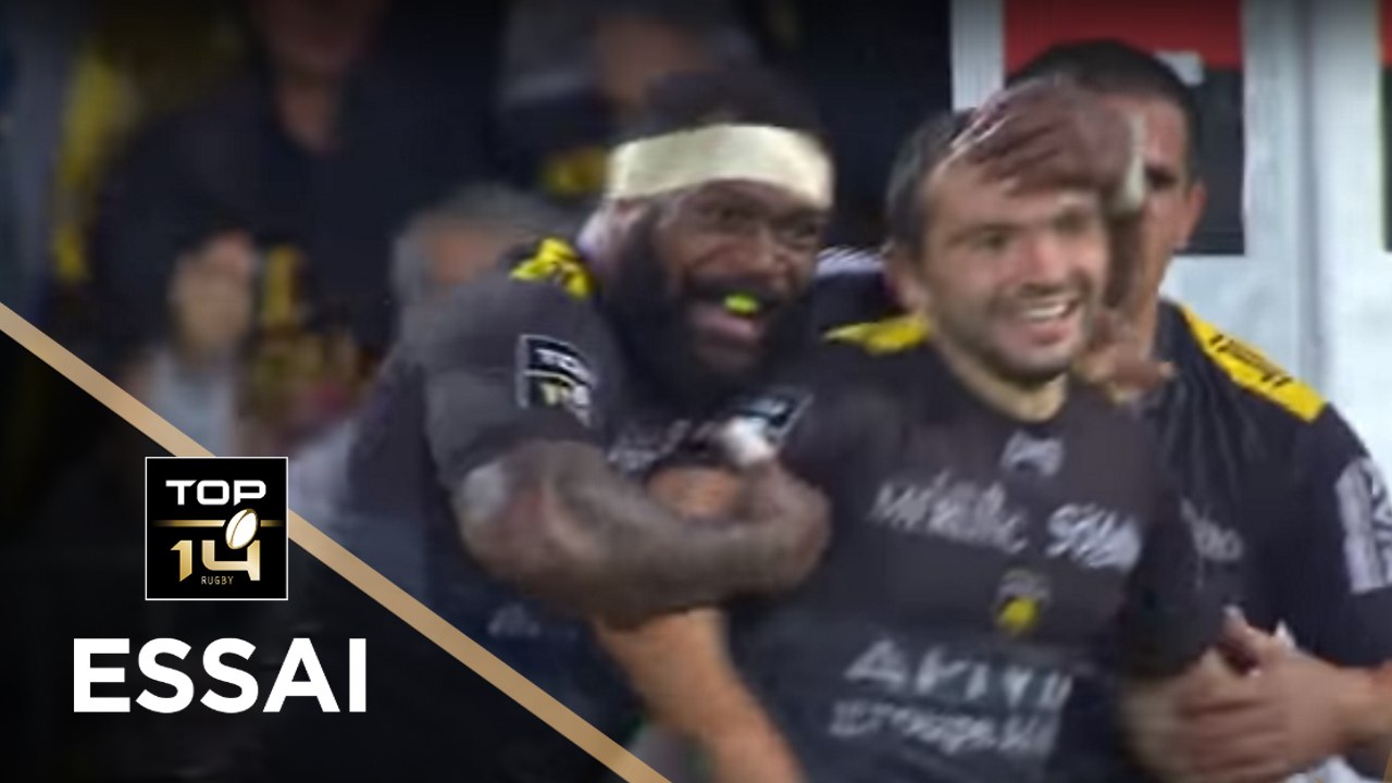 TOP 14 - Essai Alexi BALES (SR) - La Rochelle - Toulouse - J8 - Saison 2017/2018