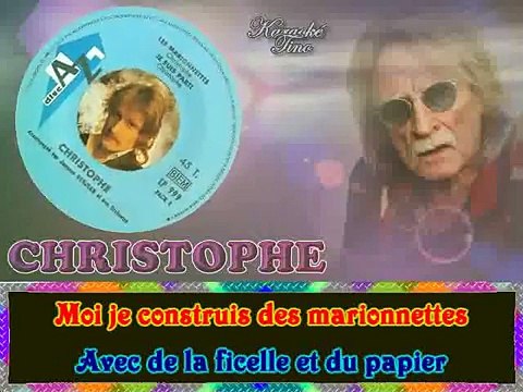 Christophe - Les marionnettes KARAOKE / INSTRUMENTAL