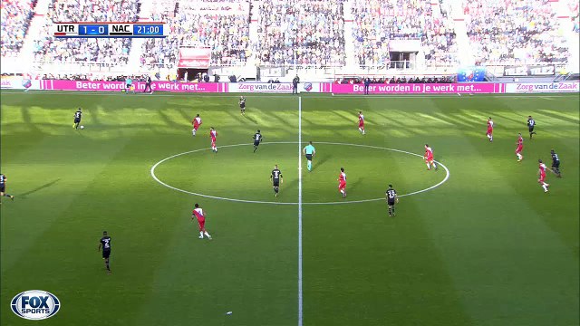 Mounir El Allouchi GOAL HD - FC Utrecht 1 - 0 NAC Breda 29.10.2017