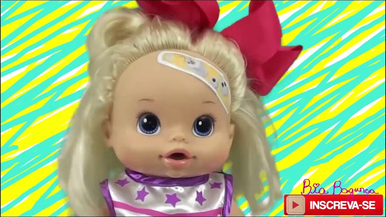 Desafio BALÃO SECRETO SURPRESA Minha boneca Baby Alive Bia Bagunça e Bela Video DisneySurpresa