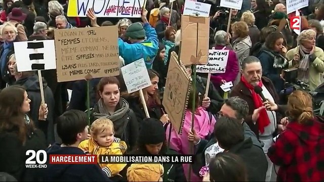 C'était il y a 14 ans, un ami de mes parents : des centaines de personnes rassemblées en France contre les agressions sexuelles