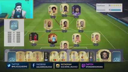 FIFA 18 FUT DRAFT - ESSE MUSA É UM MONSTRO!!!!!