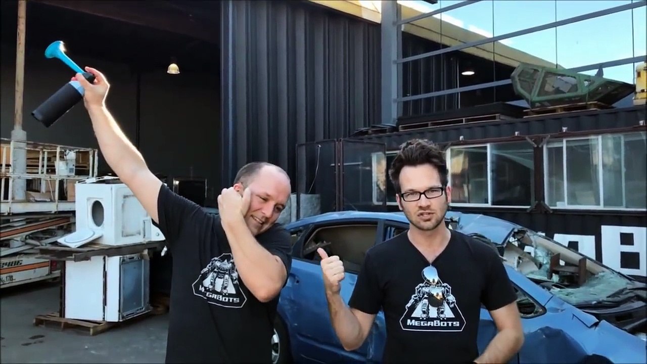 Announcing MegaBots LIVE! Testing a Giant Drill Weapon!