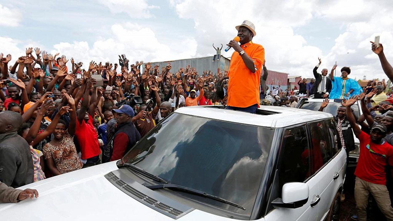 Kenyan opposition leader Odinga calls for fresh elections